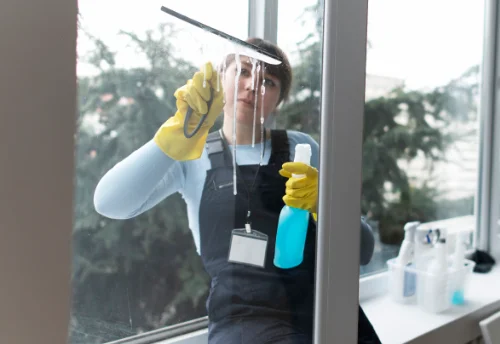 Nettoyage de vitres intérieures et extérieures à Machault